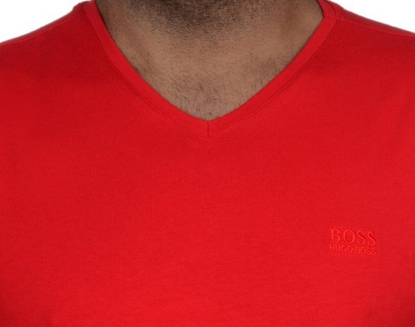 V YAKA -REGULAR/SLİMFİT - KIRMIZI