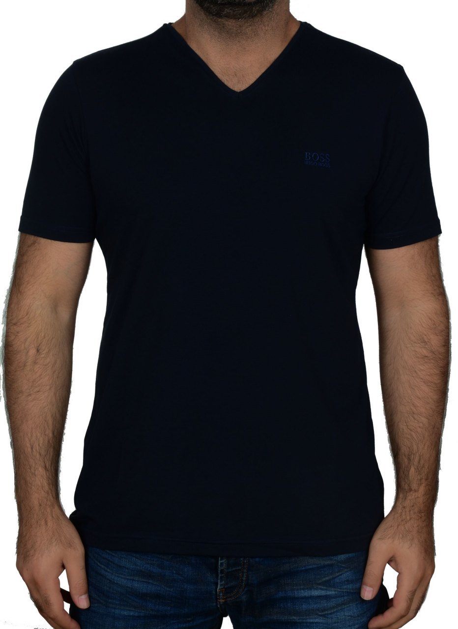 V YAKA -REGULAR/SLİMFİT - LACİVERT