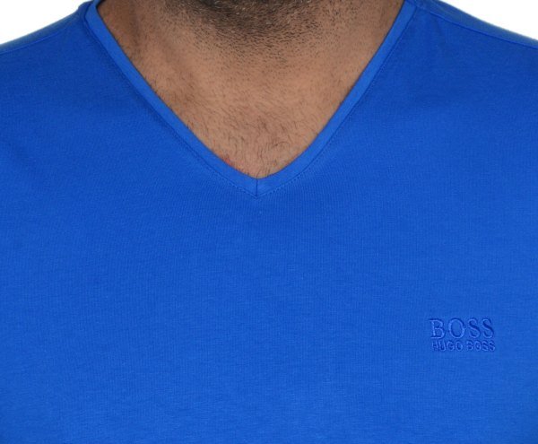 V YAKA -REGULAR/SLİMFİT - PARLAMENT MAVİ