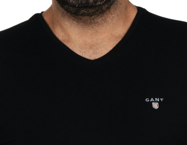 V YAKA -REGULAR/SLİM FİT - SİYAH