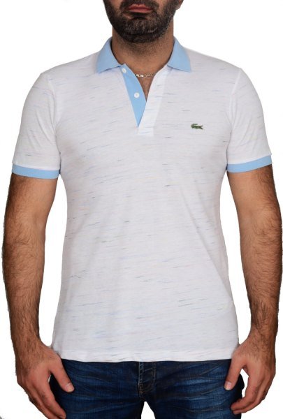 POLO YAKA - SLIM FIT - BEYAZ