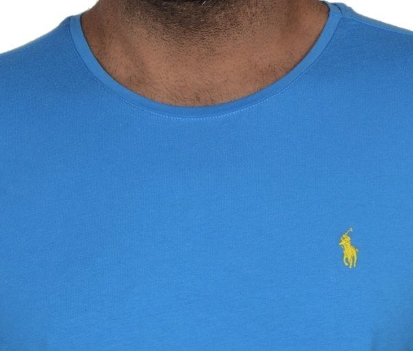 SIFIR YAKA -REGULAR/SLİM FİT - MAVİ