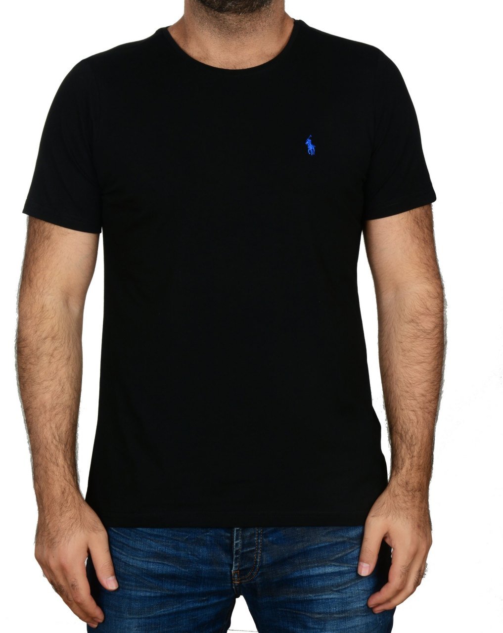 SIFIR YAKA -REGULAR/SLİM FİT - SİYAH