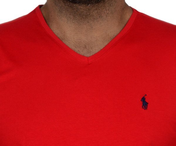 V YAKA -REGULAR/SLİM FİT - NAR ÇİÇEĞİ