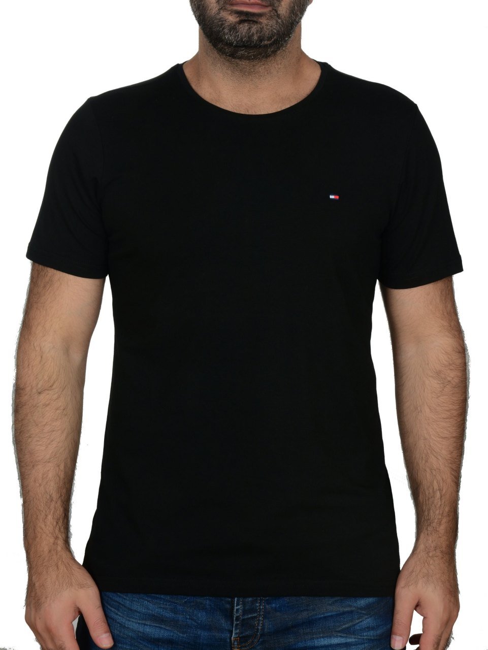 SIFIR YAKA -REGULAR/SLİM FİT - SİYAH