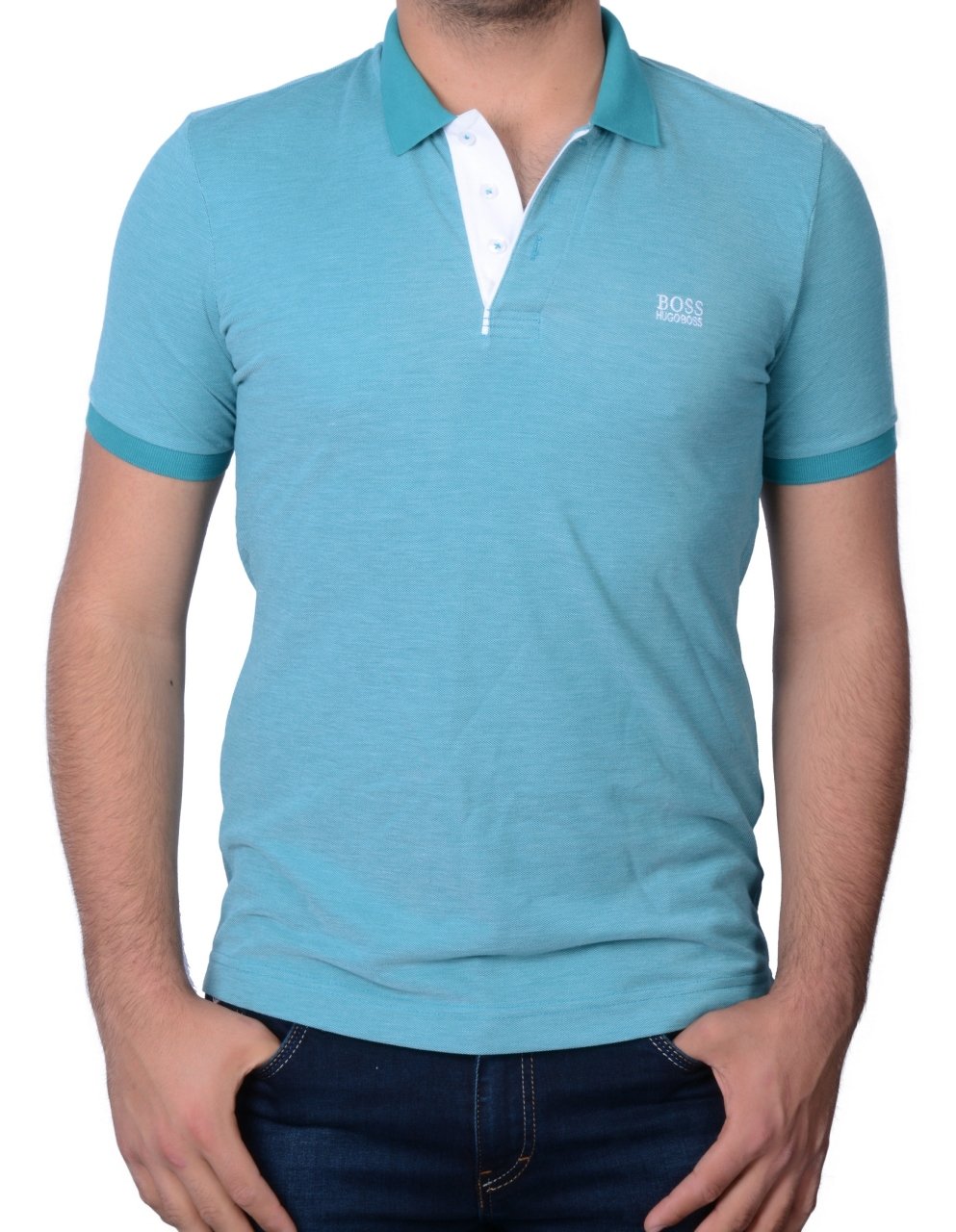 POLO YAKA -REGULAR/SLIM FIT - YEŞİL