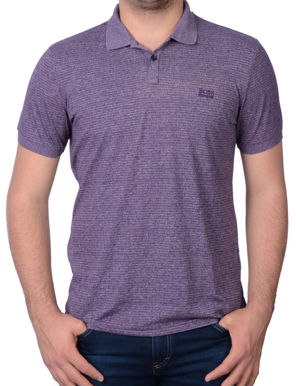 POLO YAKA -REGULAR/SLİM FİT MOR