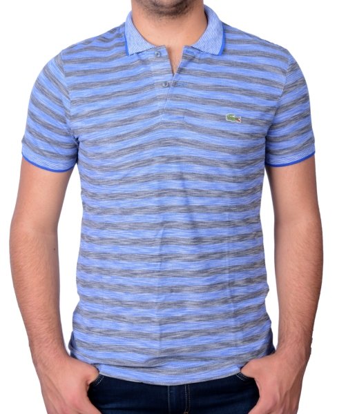 POLO YAKA -REGULAR/SLİM FİT SAKS MAVİ