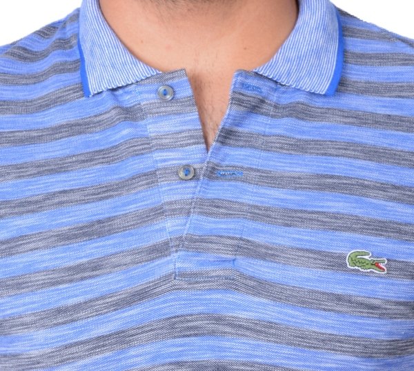 POLO YAKA -REGULAR/SLİM FİT SAKS MAVİ