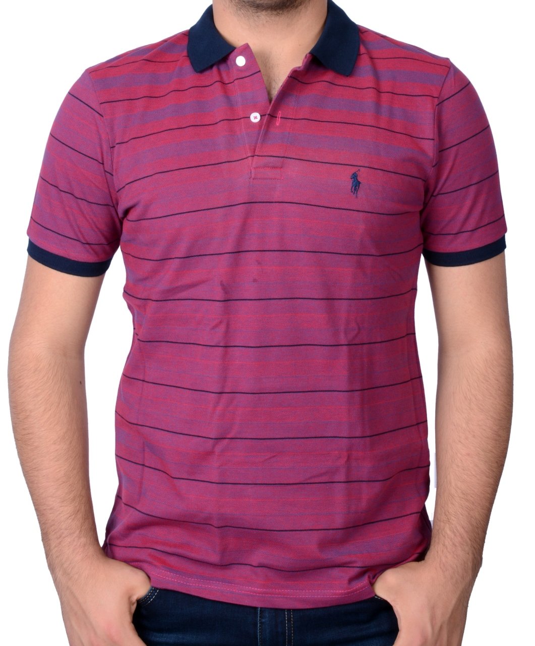 POLO YAKA -REGULAR/SLİM FİT BORDO
