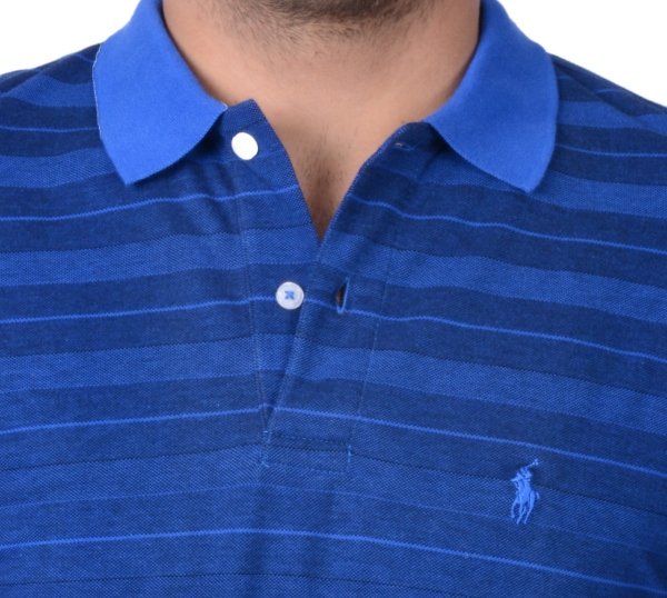 POLO YAKA -REGULAR/SLİM FİT SAKS MAVİ