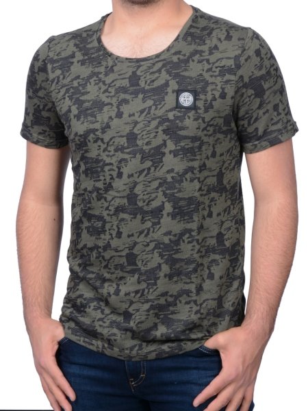 SIFIR YAKA -REGULAR/SLİM FİT HAKİ