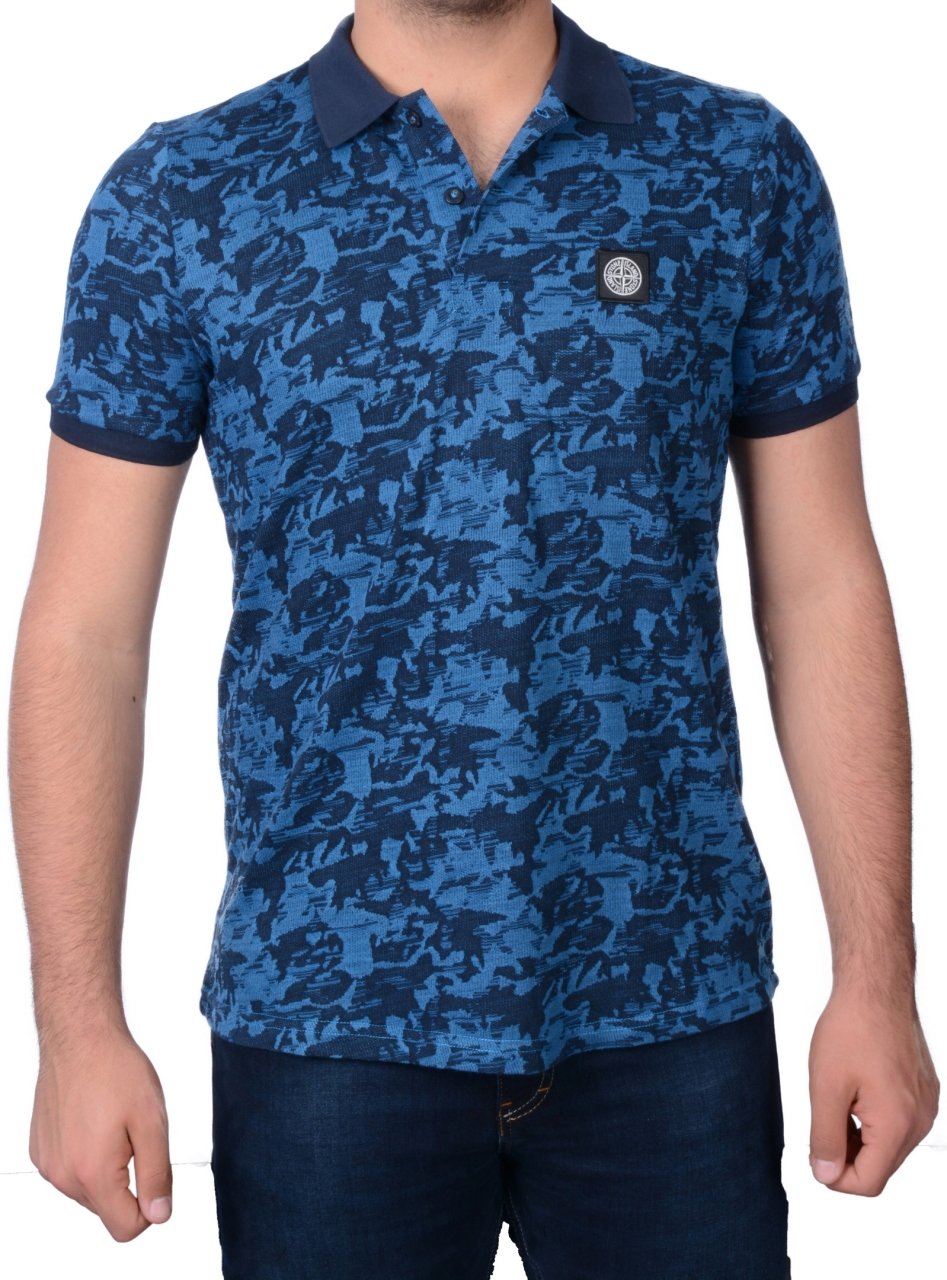 POLO YAKA -REGULAR/SLİM FİT SAKS MAVİ