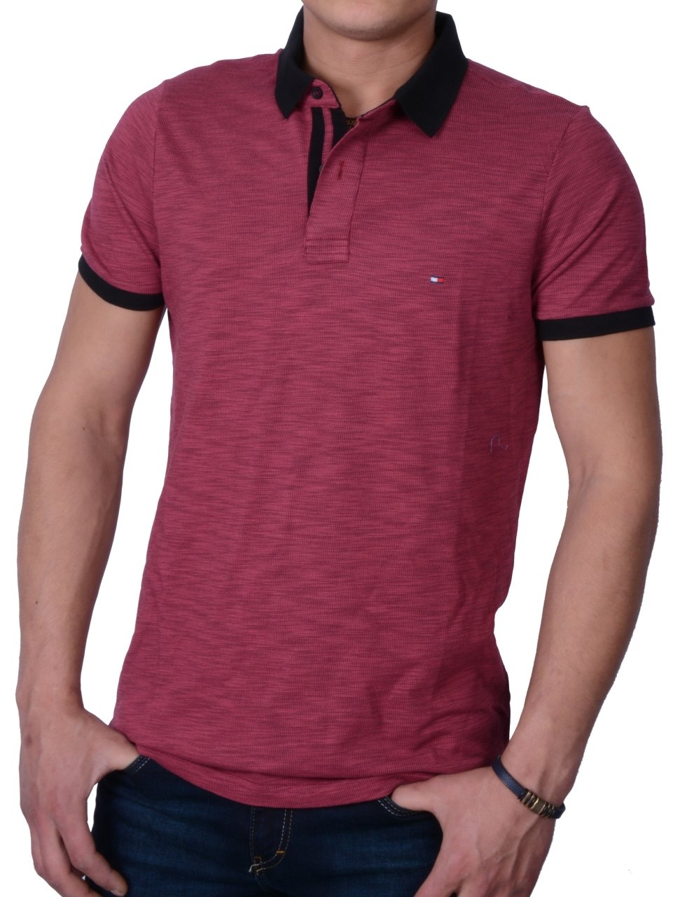 POLO YAKA -REGULAR/SLİM FİT KIRMIZI