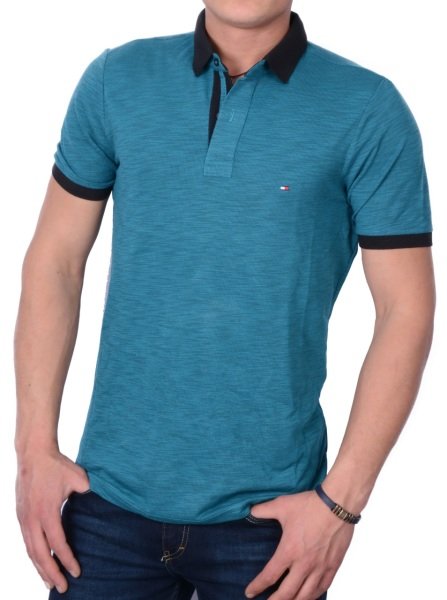 POLO YAKA -REGULAR/SLİM FİT PETROL YEŞİL