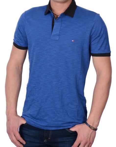 POLO YAKA -REGULAR/SLİM FİT SAKS MAVİ