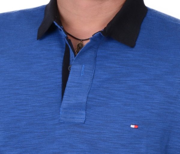 POLO YAKA -REGULAR/SLİM FİT SAKS MAVİ