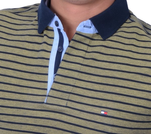 POLO YAKA -REGULAR/SLİM FİT HARDAL