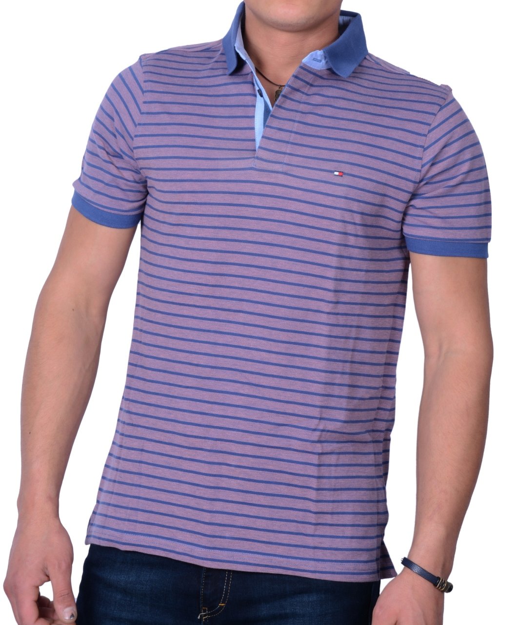 POLO YAKA -REGULAR/SLİM FİT PEMBE