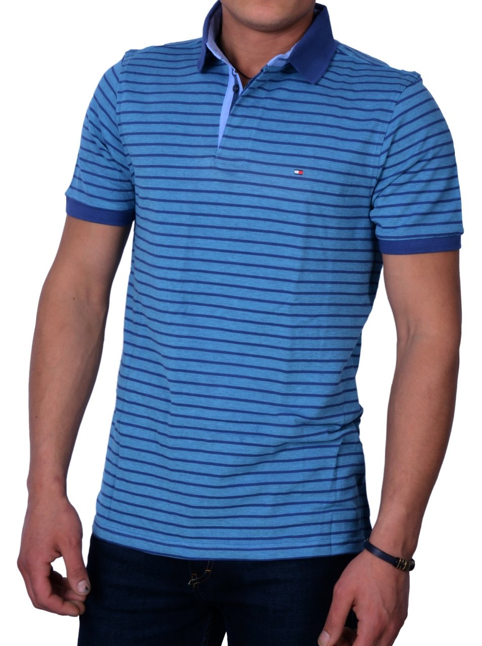 POLO YAKA -REGULAR/SLİM FİT TURKUAZ