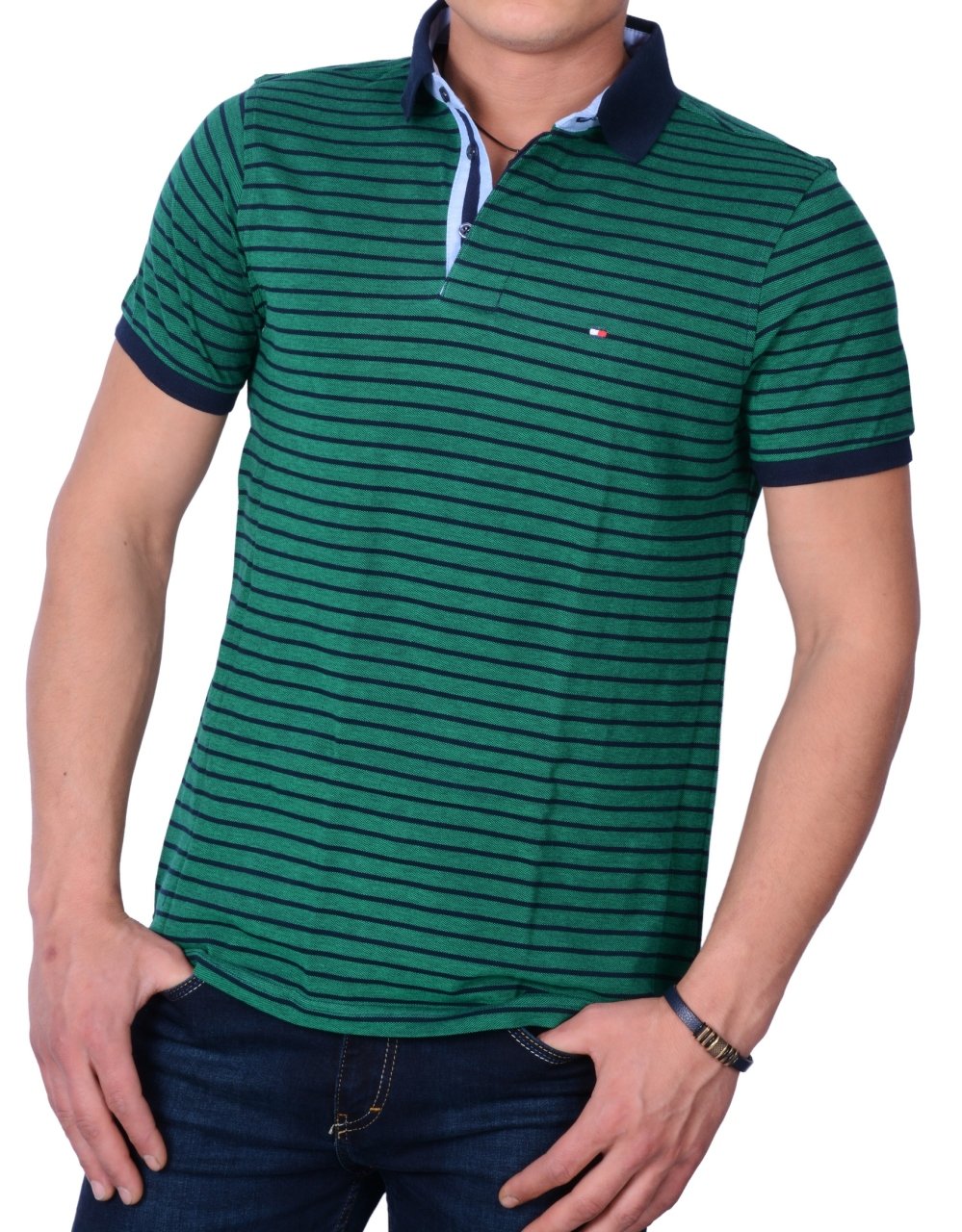 POLO YAKA -REGULAR/SLİM FİT YEŞİL