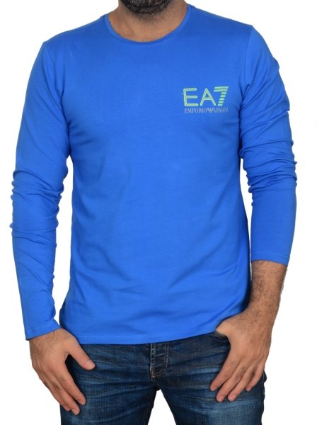 SIFIR YAKA-RAGULAR/SLİM FİT SAKS MAVİ