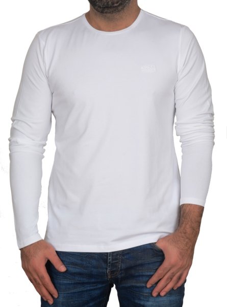 SIFIR YAKA-RAGULAR/SLİM FİT BEYAZ