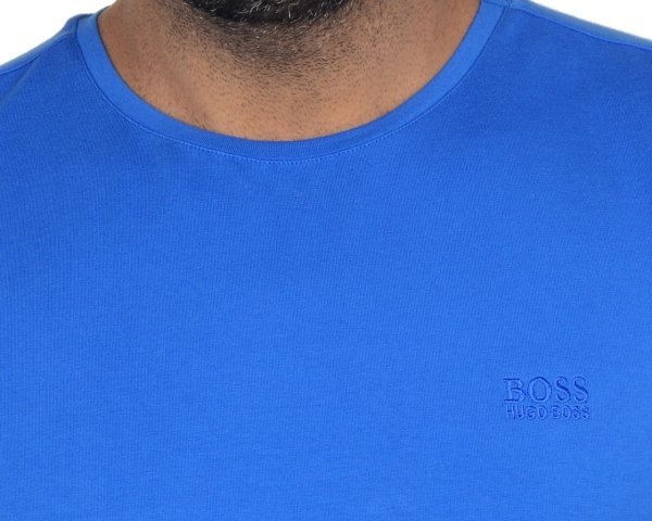 SIFIR YAKA-RAGULAR/SLİM FİT SAKS MAVİ