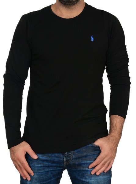 SIFIR YAKA-RAGULAR/SLİM FİT SİYAH