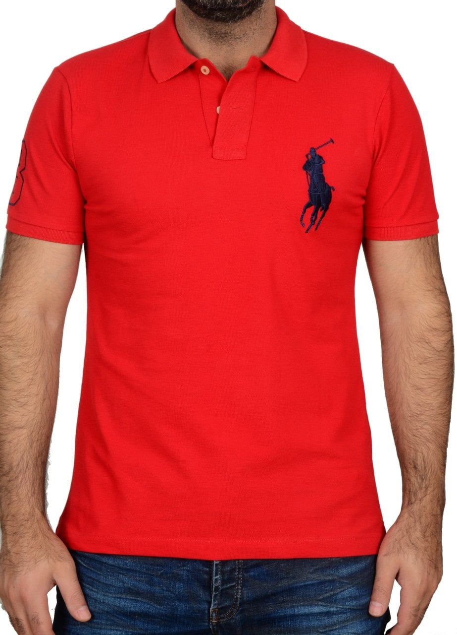 POLO YAKA-REGULAR/SLİM FİT KIRMIZI