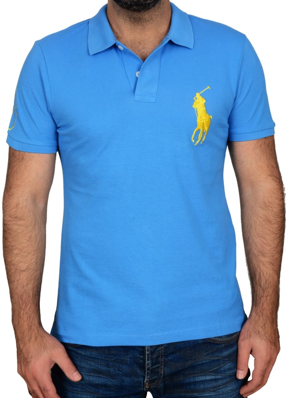 POLO YAKA-REGULAR/SLİM FİT MAVİ