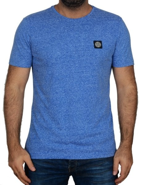 SIFIR YAKA-RAGULAR/SLİM FİT SAKS MAVİ