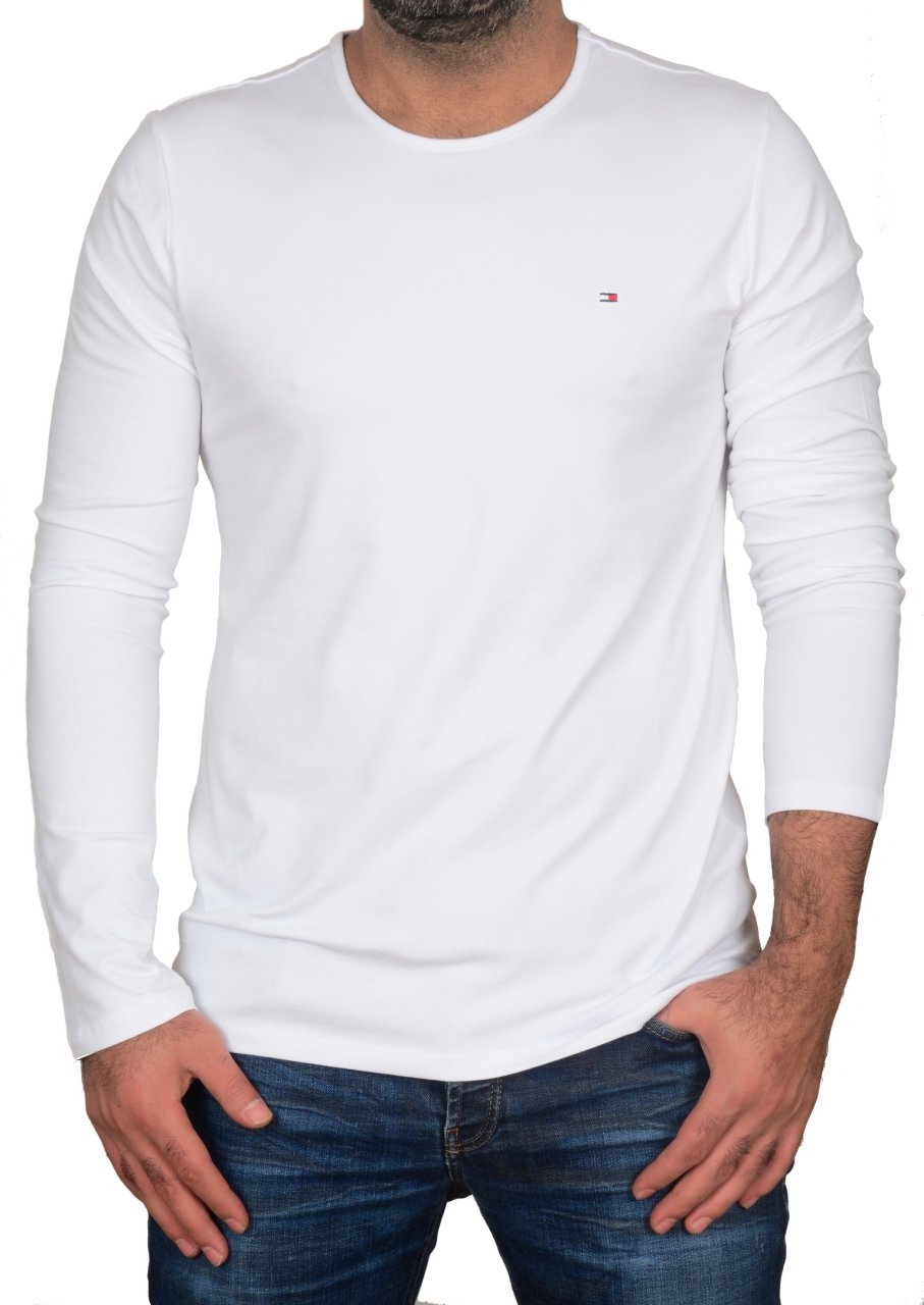 SIFIR YAKA-RAGULAR/SLİM FİT BEYAZ