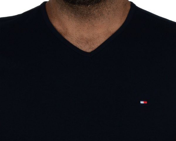 V YAKA-REGULAR/SLİM FİT LACİVERT