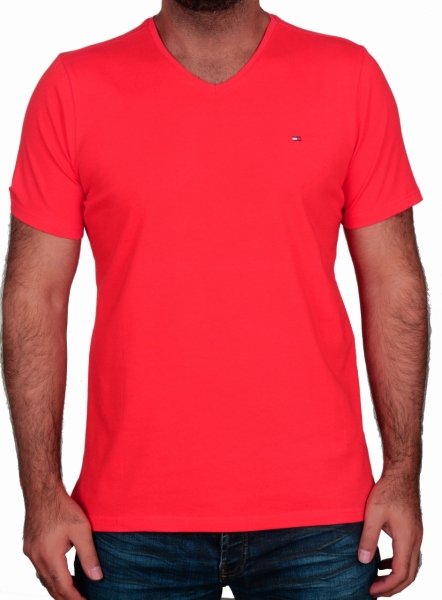 V YAKA-REGULAR/SLİM FİT NAR ÇİÇEĞİ