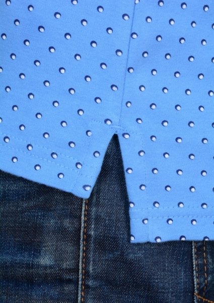 POLO YAKA-REGULAR/SLİM FİT MAVİ