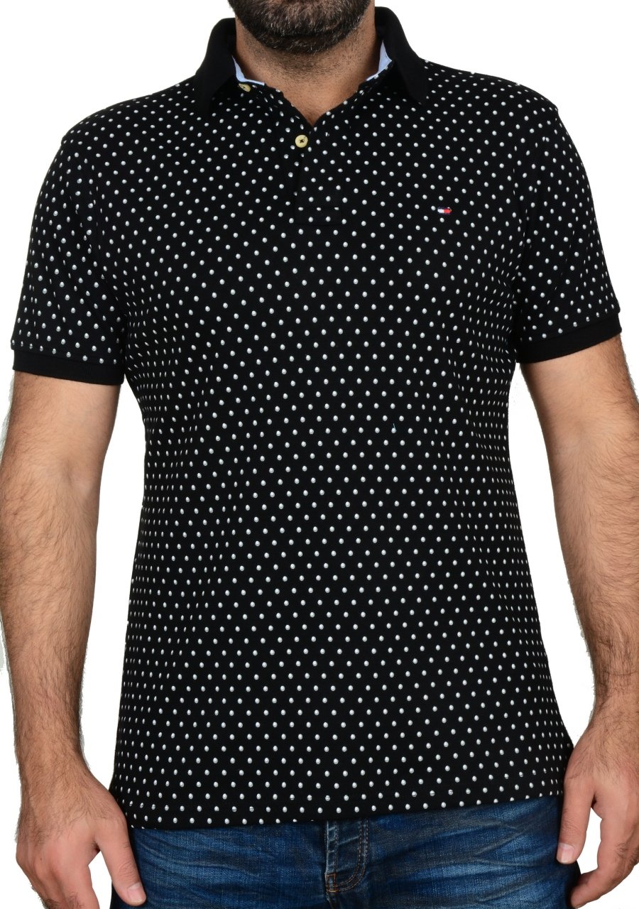 POLO YAKA-REGULAR/SLİM FİT SİYAH