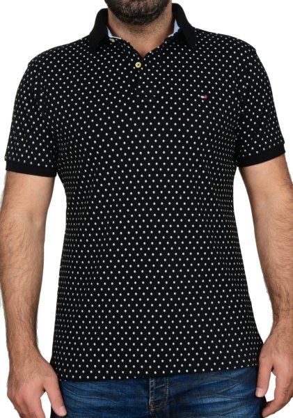 POLO YAKA-REGULAR/SLİM FİT SİYAH