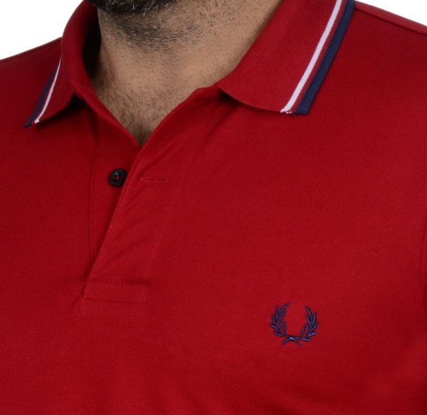 POLO YAKA-REGULAR/SLİM FİT BORDO