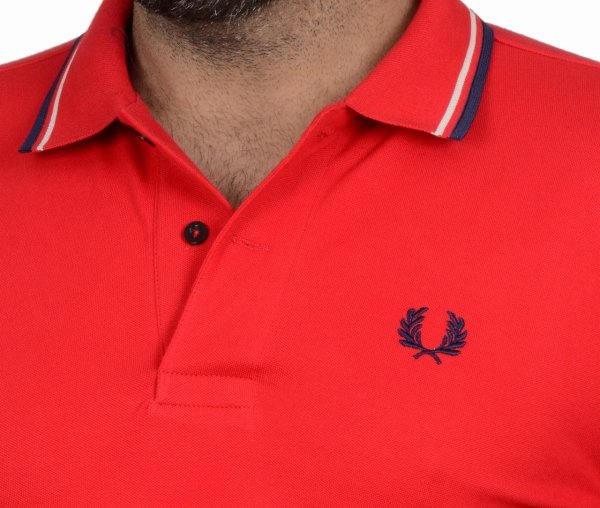 POLO YAKA-REGULAR/SLİM FİT KIRMIZI