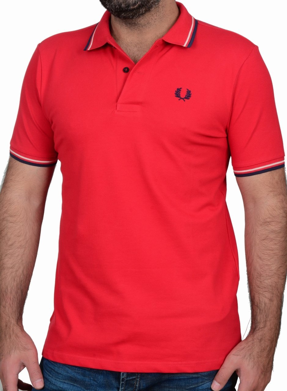 POLO YAKA-REGULAR/SLİM FİT KIRMIZI