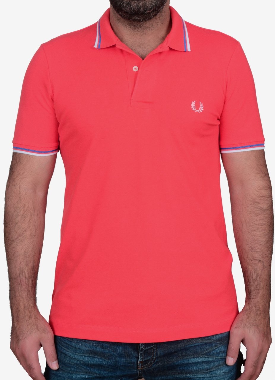 POLO YAKA-REGULAR/SLİM FİT NAR ÇİÇEĞİ