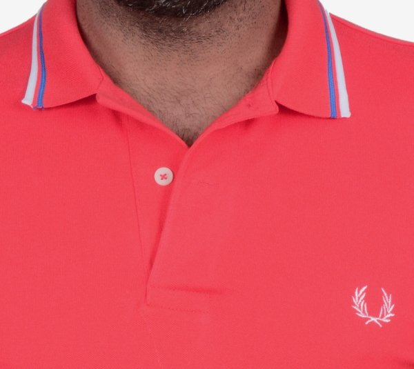 POLO YAKA-REGULAR/SLİM FİT NAR ÇİÇEĞİ