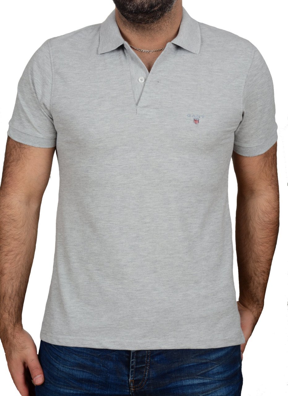 POLO YAKA - REGULAR/SLİM FİT - GRİ