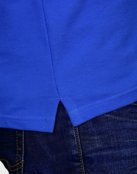 POLO YAKA - REGULAR/SLİM FİT - SAKS MAVİ