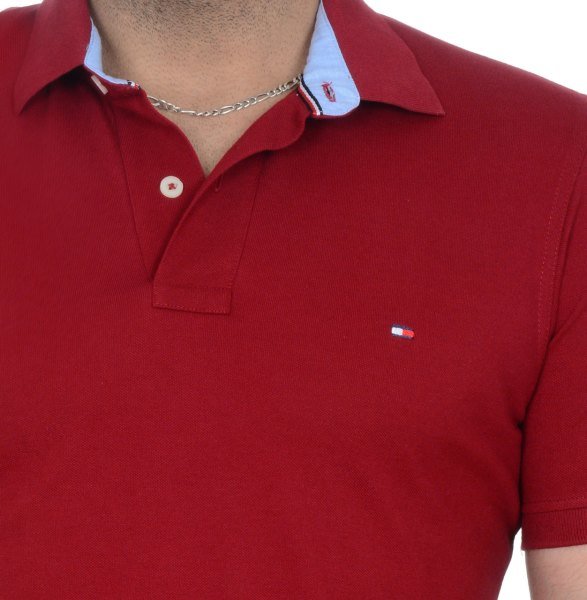 POLO YAKA -REGULAR/SLİM FİT - BORDO