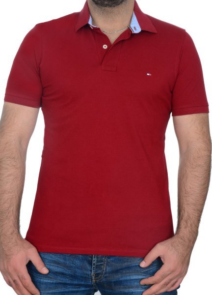 POLO YAKA -REGULAR/SLİM FİT - BORDO