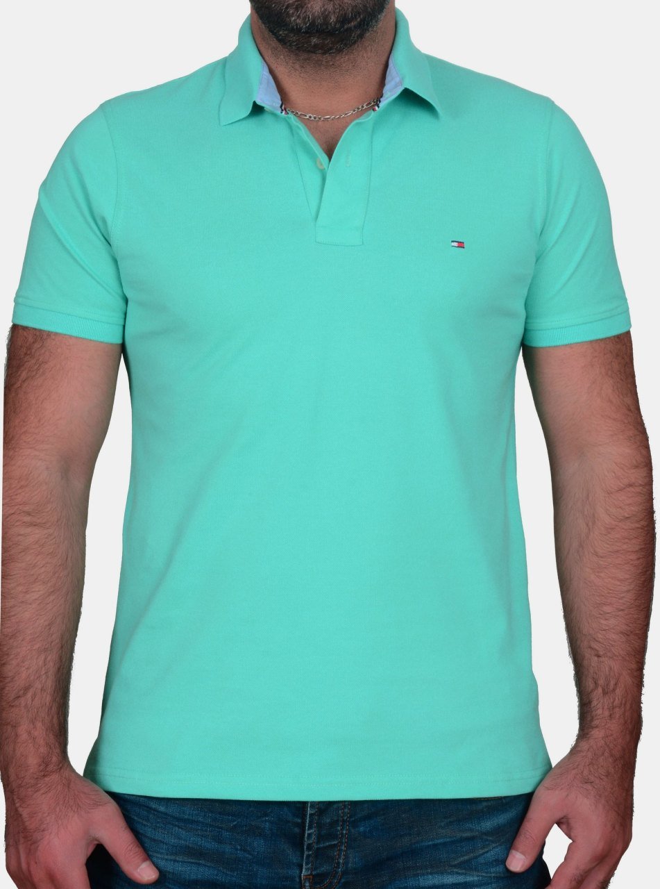 POLO YAKA -REGULAR/SLİM FİT - MİNT YEŞİL