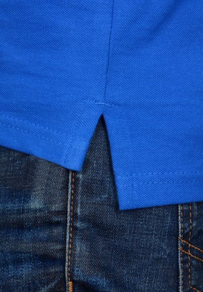 POLO YAKA -REGULAR/SLİM FİT - SAKS MAVİ