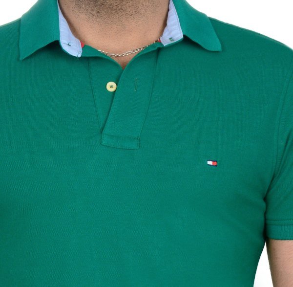 POLO YAKA -REGULAR/SLİM FİT - YEŞİL